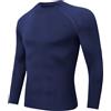 Djtnzdm Maglia Termiche da Uomo Invernale Sportivo Maglietta Intima Termica Biancheria Intima Termica in Pile Compressione Funzionale Ciclismo Fitness Sci Termica Maniche Lunghe