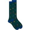 Gallo Calze lunghe donna verde fantasia picchio