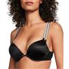 Victoria's Secret Vrysxy - Reggiseno Push-up da Donna con Cinturino in Pizzo Lucido