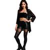 Inception Pro Infinite Leggings Legins Leggins Donna Ecopelle Pizzo Decorato Dark Laccetti Taglia Unica Gotico Nero Moda Alternativa Gothic Punk Sexy Raffinato