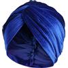 HIQUACC Cappello turbante da donna in velluto, pre-annodato, per la perdita dei capelli