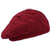 Melegari Cappelleria Berretto di Maglia, Basco di Maglia, Lana Angora, Made in Italy, Donna/Ragazza, Autunno/Inverno