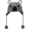 BOMHCS Berretto Koala all'uncinetto lavorato a maglia paraorecchie pompon orecchie animali occhi naso cappello cosplay