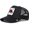 Goorin Bros. - The Farm - Cappello da Camionista Regolabile in Pelle Verniciata Unisex, Cappellino da Baseball Uomo