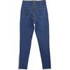 IQYU Jeans skinny da donna sexy glutei leggings da donna elasticizzati taglie forti con cerniera posteriore pantaloni jeans jeans skinny jeans svasati jeans da donna jeans a costine pantaloni in denim