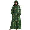 JOREAY Extra Long Oversized Blanket Hoodie, Adult Women Snuggle Fleece Wearable Blanket, Fluffy Giant Hooded Sweatshirt for Teens