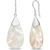 I-be 394704 - Orecchini a goccia in madreperla, in argento 925