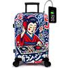TOKYOTO Valigia da cabina per bambini e ragazzi 55x35x20cm GEISHA DJ Manga fumetti giapponesi