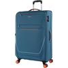 JASLEN Valigia Grande di Viaggio Morbido. Allungabile Trolley Grande con 4 Ruote.