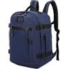 BRIJAY Zaino Ryanair-Easyjet Cabin 40 x 20 x 25 cm (20 L) | Zaini gives air travel | Borsa da Cabina Zaino per Uomo e Donna da Lavoro Lavoro Viaggio e Trekking Scuola (BLUE)