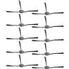 Jumplushion Kit di spazzole laterali di ricambio per robot aspirapolvere Lefant F1, pezzo di ricambio per aspirapolvere laterale, 10 pezzi