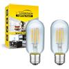 Ruiandsion Lampadina LED E27 a 5V, Confezione da 1 pezzo, Lampadina a bassa tensione per campeggio in RV, Filamento a luce calda 2700K, Lampada Edison, Illuminazione off-grid per capanne e tende.