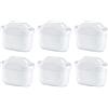 BAMEEY Cartucce filtro acqua, ricambio per cartucce filtro acqua Brita, compatibili con Britta Maxtra+ Jug, Maxtra Pro, Marella Jug, cartuccia filtro acqua per brocche Brita (confezione da 6)