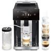 KKT KOLBE Macchina da caffè automatica Pro, nero argento | 15 bar, Macinacaffè a 7 livelli, Contenitore latte, Funzione 2 tazze, Touchscreen TFT, Pulizia automatica, 10 bevande