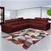 HMO HOME MY OWN Tappeto Grande 160x230 cm Moderno in Polipropilene - Economico e Resistente - Tappeto Pelo Corto Facile da Pulire - Ideale per Salotto, Soggiorno e Camera da Letto