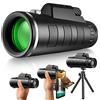 Home Safety 40 x 60 Monocolo ad Alta Potenza, Dual Focus Impermeabile Cannocchiale con Clip per Telefono e Treppiede per Bird Watching, Caccia