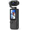 Generico BDIT Accessori Sports Camera 4K, Videocamera Portatile con Obiettivo Rotante 180°, Display IPS 1,9", Batteria 1200 mAh, Super Night Vision, Action Camera Compatta per Viaggi e Sport Outdoor
