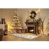 Villeroy & Boch Tappeto di design Nostalgic Shine - Toy's Delight - Coperta con albero di Natale, tappeto per soggiorno, camera da letto, sala da pranzo, corridoio - verde, multicolore, 80 x 200 cm