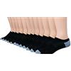 Hanes X-temp Herrensocken, Leicht, Niedrig Geschnitten Und Ohne Show, 12er-pack Calzini casual Uomo (Pacco da 12)