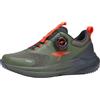 Kangaroos Sneaker Unisex per Bambini K-rdk Bouncix FxSneaker, Military Green Flame, 29 EU