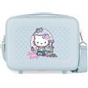 Hello Kitty Sanrio Hello Kitty Mermaid Kitty, Valigia per bambini realizzata in ABS, materiale rigido e leggero, doppie ruote, chiusura laterale con combinazione, di Joumma Bags