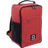 AMICHI - Zaino Viaggio Cabina Aereo 40x20x25 - Zaino Ryanair 40x20x25 - Zaino Cabina da Viaggio - Zaino da Viaggio Adattato per Qualsiasi Viaggio e Compagnia Aerea, Rosso