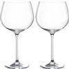 Leonardo Il Mondo Gin Tonic 064990 - Set di 2 bicchieri in vetro di cristallo, lavorazione di alta qualità, 750 ml, lavabili in lavastoviglie, 2 bicchieri da long drink trasparenti
