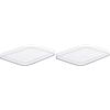 SmartStore - Coperchio Compact Box M - Medio - Trasparente (Confezione da 2)