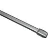 Gardinia Bastone per Tende, Estendibile, Metallo/Plastica, Argento Opaco, 40-65 cm, 2 unità