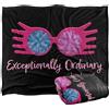 LOGOVISION Harry Potter Luna Lovegood Different Quote Coperta super morbida al tatto setoso - 152 x 127 cm