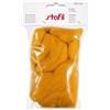 Stafil Lana Merino Naturale per Infeltrimento 50 g - 27/28 Micron - Feltro ad Ago e Hobby Creativi - Giallo Dorato