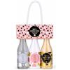 Accentra set da bagno LET'S CELEBRATE Tea Rose & Velvet con 130 g sali | Cofanetto regalo donna in confezione pronta, gel doccia, lozione corpo e cristalli per vasca, idea wellness rosa oro