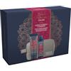 Tesori d'Oriente, Set Regalo Uomo, Trousse da Viaggio | Include Profumo Aromatico 100 ml, Doccia Shampoo 2 in 1 250 ml Fragranza Legno d'Ebano e Ginseng Simbolo di Forza e Longevità