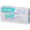 Elmex Sensitive Professional Ripara & Previene Whitening 2x75 ml Dentifricio