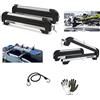 #LICA1 COMPATIBILE CON AUDI A8 PORTASCI PER BARRE PORTATUTTO TETTO AUTO PORTA SCI IN ALLUMINIO CON 4 PAIA DI SCI O 2 SNOWBOARDS OMOLOGATO MENABO