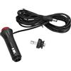 TOOLSGO Cavo di Alimentazione per Accendisigari 3 Metri di Lunghezza per Auto Accendisigari Cavo Attatore con Pulsante Swtich per Auto Ingresso DC 12V-24V Uscita DC12V 1.5A