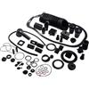 2EXTREME set di gommini 59 pezzi compatibile con Vespa PX 80-200, P80 E | UNI AUTO, materiale gomma/rame, nero, incluse 59 parti; compatibile con Motovespa CL, DS; compatibile con LML Star 125 2T AC
