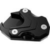 CENMILIX per HONDA Goldwing GL1800 accessori 2002-2017 o 2018-2024 Estensione del Cavalletto Laterale per Moto Piastra di Supporto Ingrandita (Anno 2018-2024 (Nero))