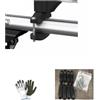 MOTO SPORT MONDO COMPATIBILE CON SUZUKI JIMNY KIT DI MONTAGGIO X PORTASCI MENABÒ ICEBERG 4 KIT SUPPORTO PORTA SCI 000084700000 FISSAGGIO A CAVALLOTTO MISURA MAX 30X60
