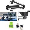 CLICK & GO COMPATIBILE CON SUZUKI VITARA PORTASCI PER BARRE DA TETTO AUTO PORTA SCI ICEBERG 4 IN ALLUMINIO OMOLOGATO ATTACCO PER 4 PAIA DI SCI O 2 PORTA SNOWBOARDS MAX 28KG
