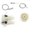 Generic UKEWR5232FBA Kit di riparazione alzacristallo elettrico anteriore destro compatibile con F.ia.t 500 2007 in poi 2/3 porte Hatchback Cabrio Cabrio 68070267AD