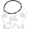 Klanata Pedali Go Kart con Cavo Acceleratore da 180 cm - Set Pedali Freno e Acceleratore in Acciaio per Carter, Azusa e Road Rocket Go Kart