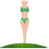 Generic Tee da golf per uomo bikini Golf Ball Tee | Forniture sportive creative per principianti golfista professionista donne uomini pratica corso cortile interno