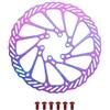 KNCHVBGAU Disco Freno rotore per Mountain Bike HS1 G3 Accessori Ciclismo MTB per Bicicletta Rotore Disco Pinza 160mm 180mm 203mm Biciclette Tamburo Freno Posteriore Freno
