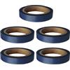 TAZIZI 5 rotoli di nastro per finitura racchetta, per sigillare il sudore | Nastro speciale per sigillare il sudore, adesivo per tennis, badminton, accessori per racchette, facile da usare