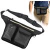 Generisch Marsupio da golf traspirante con più scomparti, regolabile e morbido | Borsa per marcatori da golf per campo, Country Club, Driving Range, campo, torneo, allenamento, verde
