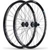 LSRRYD Set di ruote MTB 26 27.5 29 100mm/142mm perno passante 7-12S Cassetta | Cuscinetto sigillato Freno a disco Ruote anteriori posteriori Mountain Bike XC/DH Cerchio a doppia parete