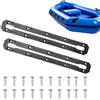 Generic Pista per Kayak a Basso Profilo, Pista di Montaggio per Accessori per Kayak | Kayak Viti autofilettanti per barche a motore,