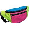 Genérico anni '90, borsa in vita neon Halloween vintage 2 tasche | Marsupio da donna per feste, festival, musica, attività all'aperto, viaggi, fitness, spiaggia, escursionismo, ciclismo