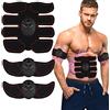 Jasmile Elettrostimolatore Muscolare, Cintura Elettrostimolatore per Addominali, ABS Trainer/Toner per Addome/Braccio/Vita/Gambe